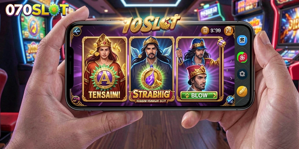 Screenshot gameplay 070SLOT menampilkan serunya strategi dan keberuntungan.