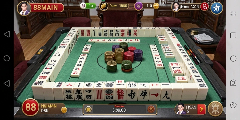 Tampilan gameplay menarik dari 88MAIN yang penuh warna.