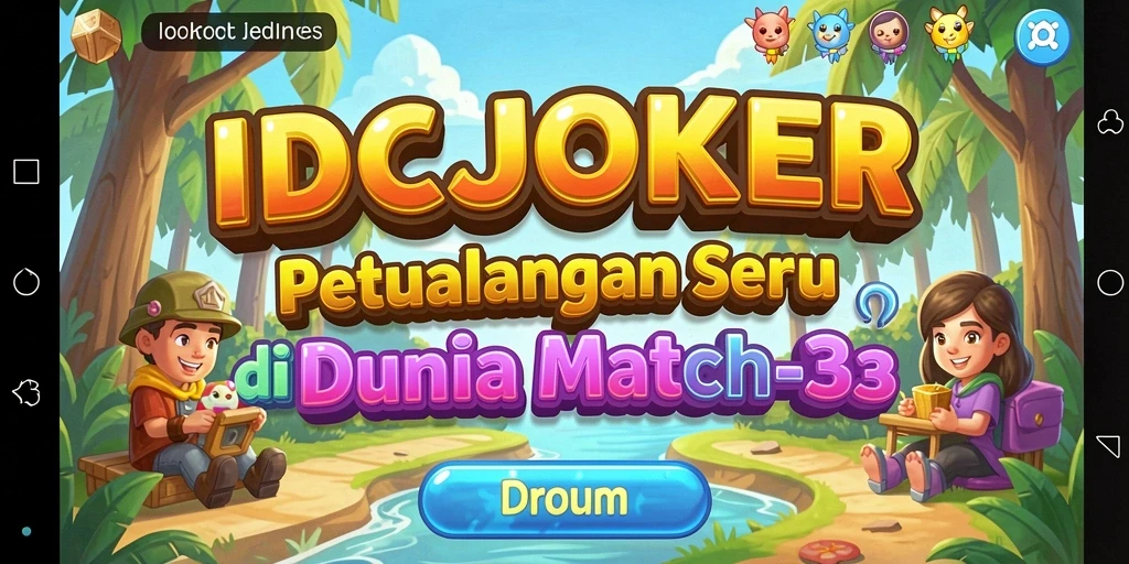 Tampilan gameplay IDCJOKER yang penuh warna dan seru.
